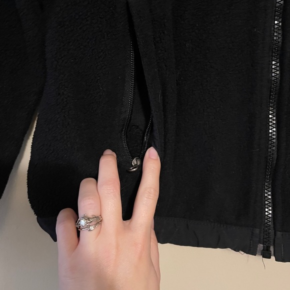 Black The North Face fleece coat - Picture 5 of 5